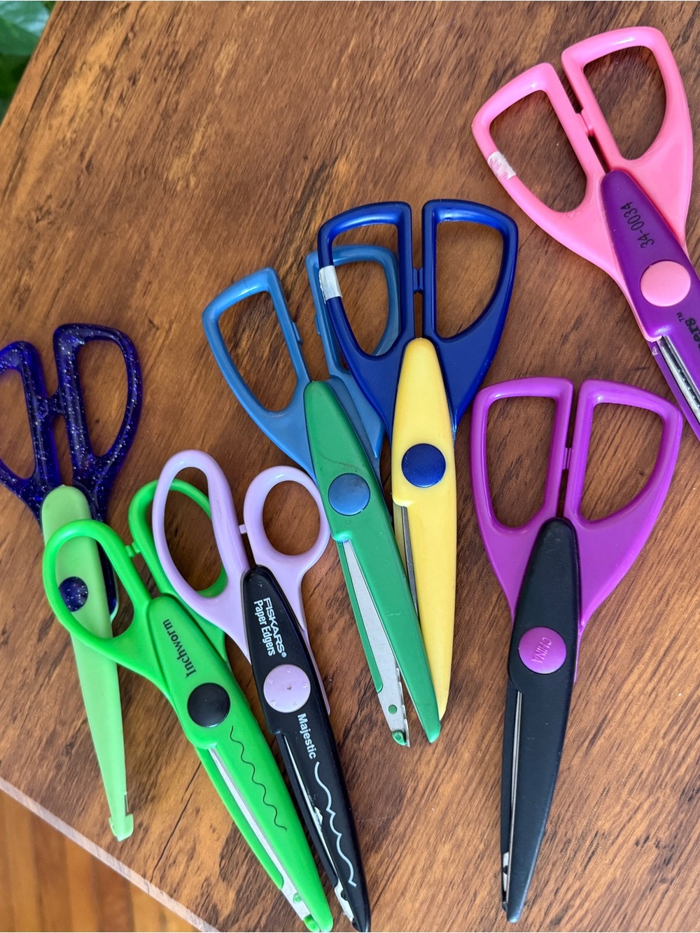 Assorted Decorative Craft Scissors - Multicolor